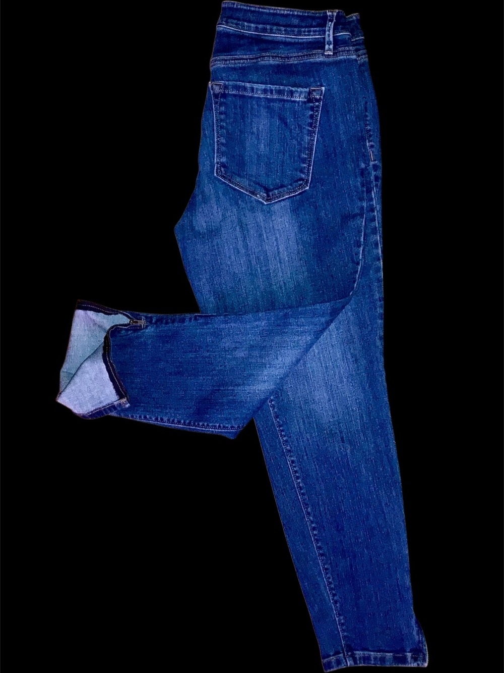 LOFT Curvy Skinny Ankle Jeans Size 8